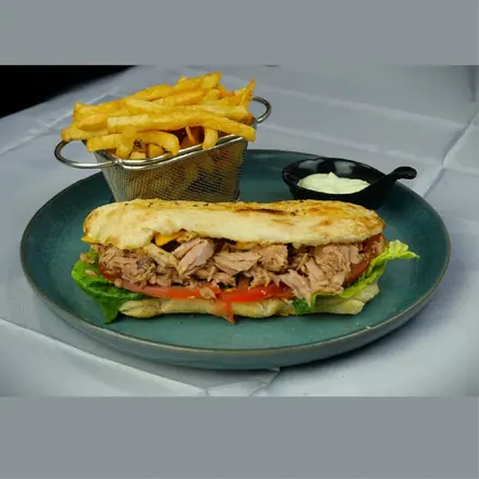 Sandwich Thon — Food Basilic Casablanca